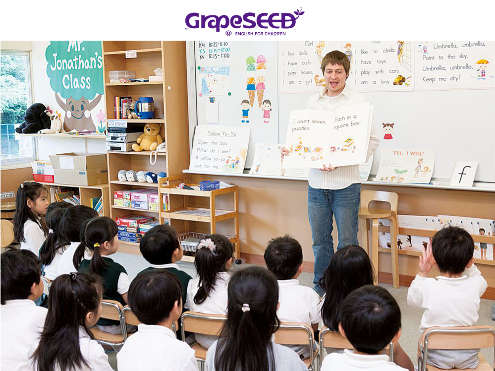 GrapeSEED Phương pháp học tiếng Anh trẻ mầm non